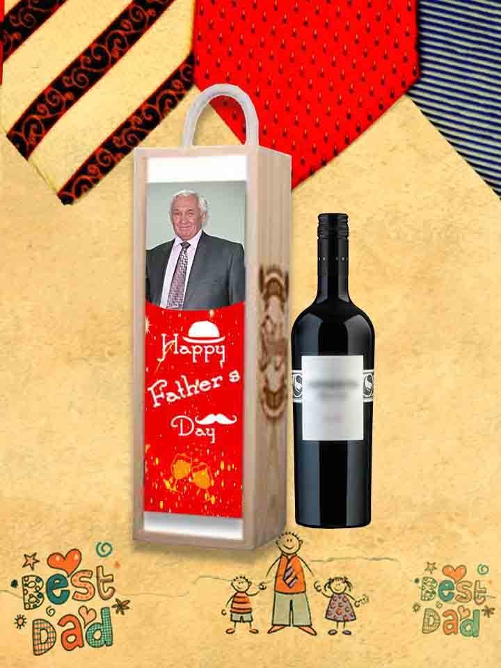 Personalised Wine Gift Box 